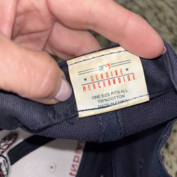 Vintage Cleveland Indians Adjustable Hat! By Fan Favorite Official 3616 Rare - Picture 10 of 10